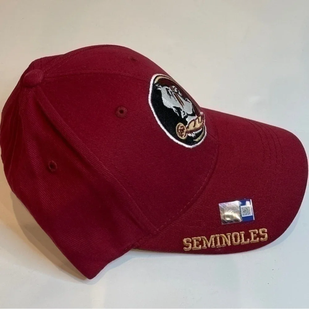 Florida State Hat Cap‎ Seminoles NCAA Garnet Gold Black Strapback Adjustable NEW